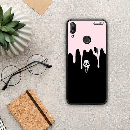 Melting Halloween Mask - Huawei Y7 2019 / Y7 Prime 2019 θήκη