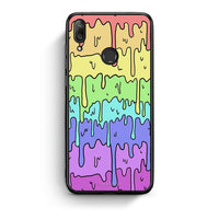 Thumbnail for Huawei Y7 2019 Melting Rainbow θήκη από τη Smartfits με σχέδιο στο πίσω μέρος και μαύρο περίβλημα | Smartphone case with colorful back and black bezels by Smartfits