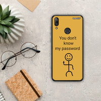 Thumbnail for My Password - Huawei Y7 2019 / Y7 Prime 2019 θήκη