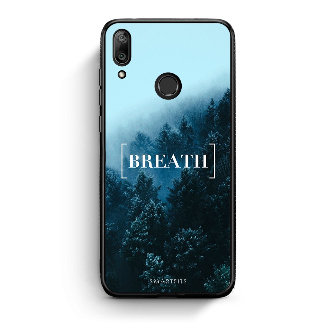 4 - Huawei Y7 2019 Breath Quote case, cover, bumper