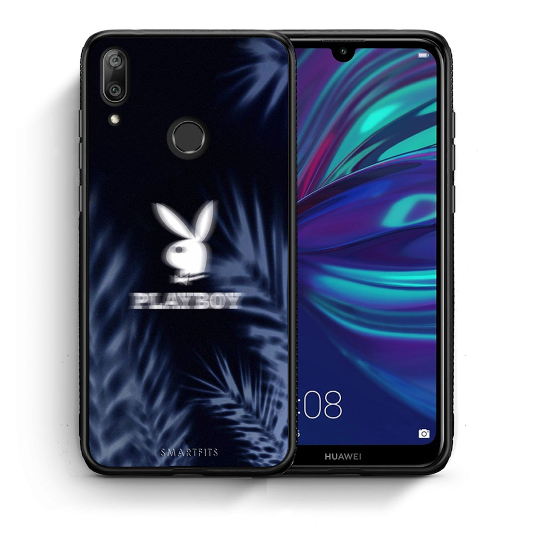 Θήκη Huawei Y7 2019 Sexy Rabbit από τη Smartfits με σχέδιο στο πίσω μέρος και μαύρο περίβλημα | Huawei Y7 2019 Sexy Rabbit case with colorful back and black bezels