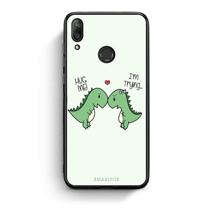 4 - Huawei Y7 2019 Rex Valentine case, cover, bumper
