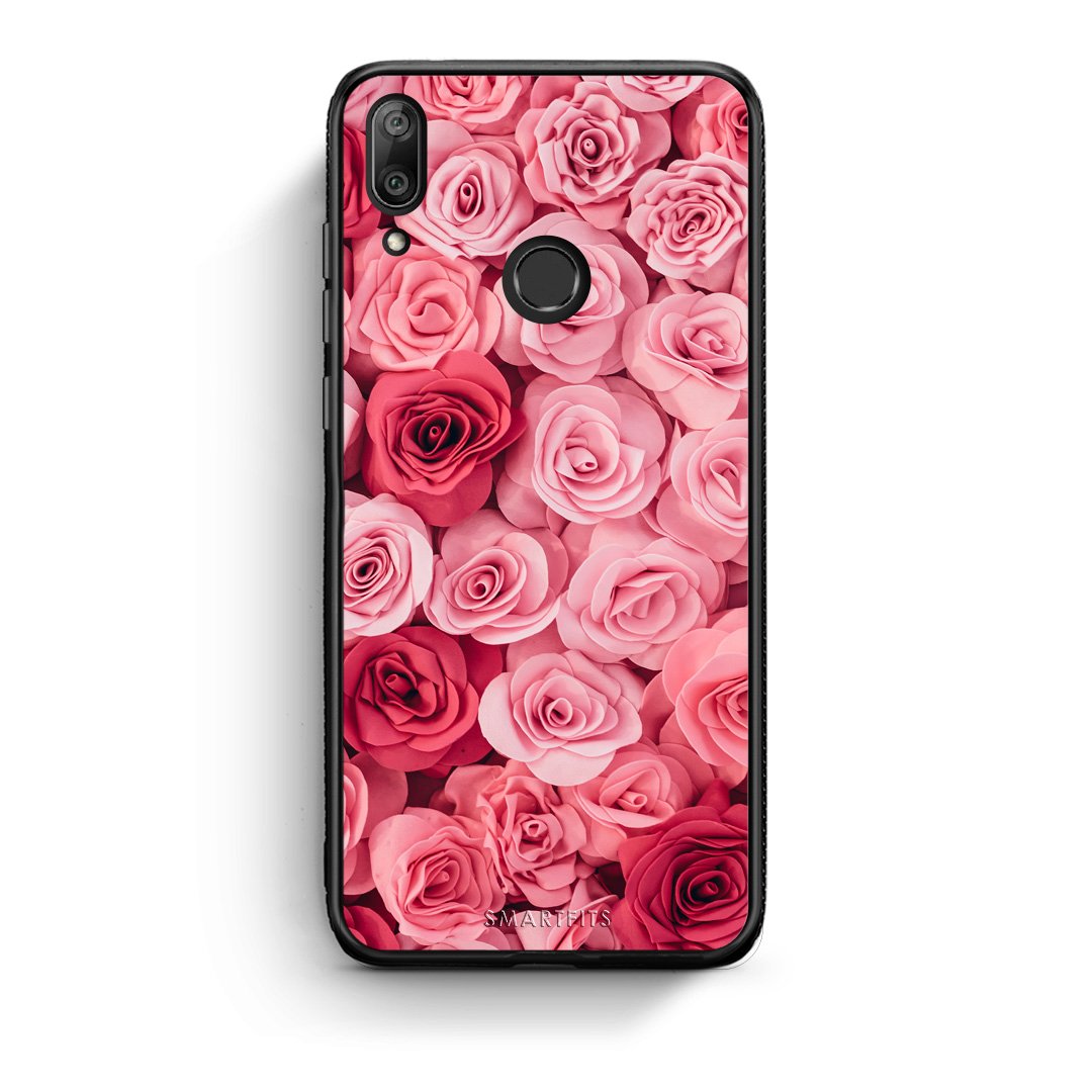 4 - Huawei Y7 2019 RoseGarden Valentine case, cover, bumper