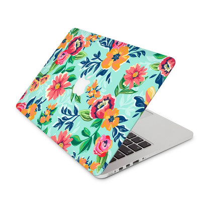 Colorful Floral - Macbook Skin