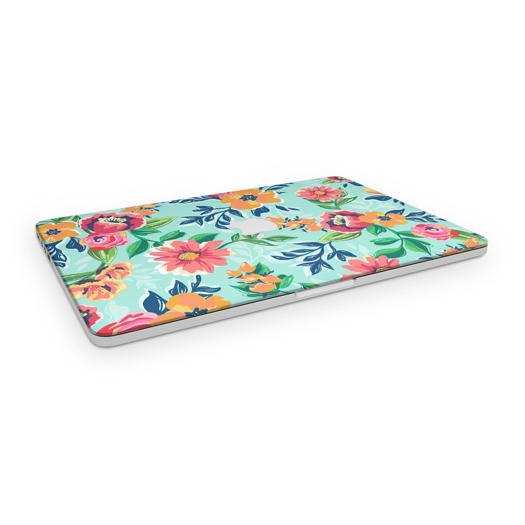 Colorful Floral - Macbook Skin