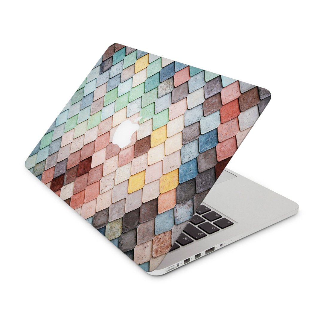 Colorful Rooftop - Macbook Skin