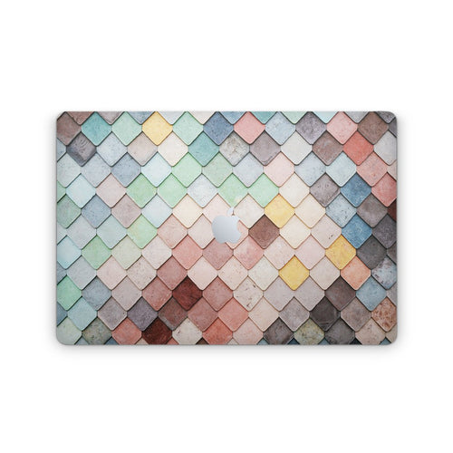 Colorful Rooftop - Macbook Skin