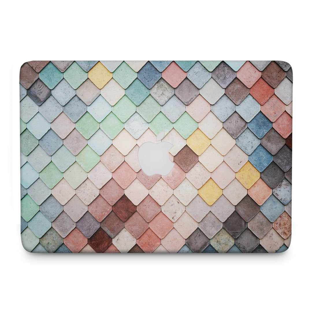Colorful Rooftop - Macbook Skin