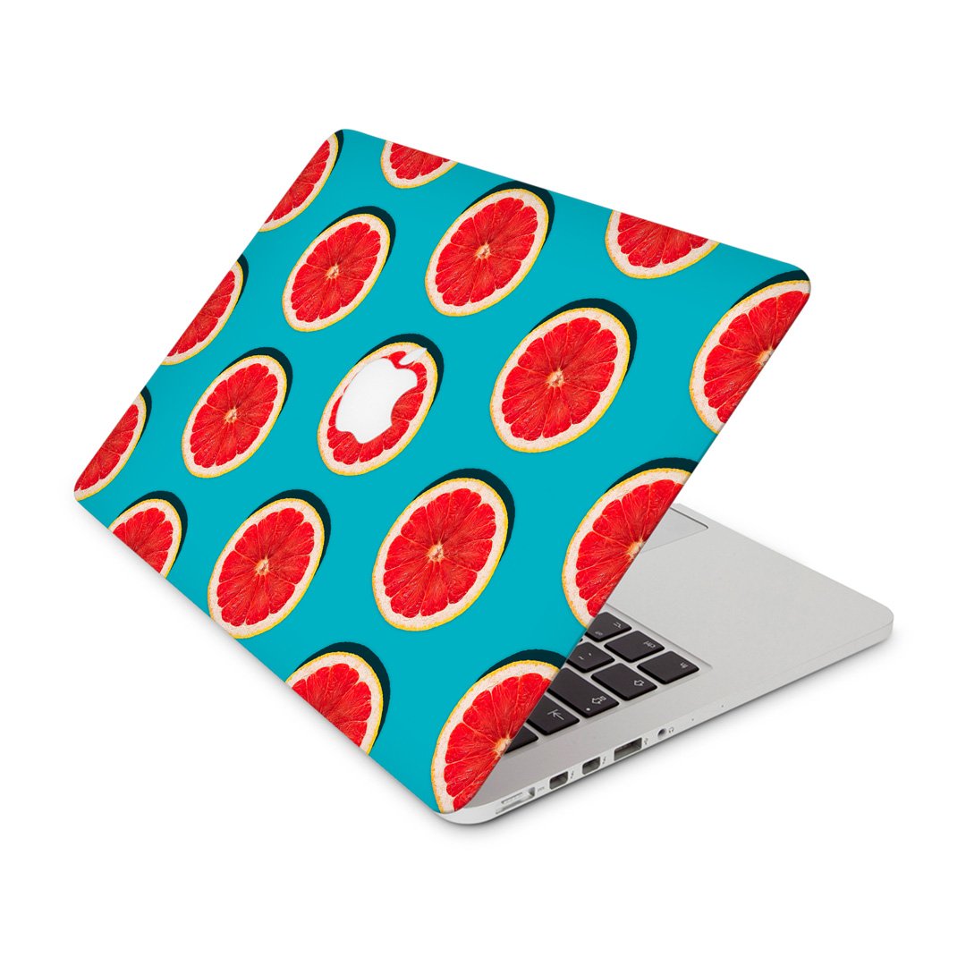 Grapefruit Slice - Macbook Skin
