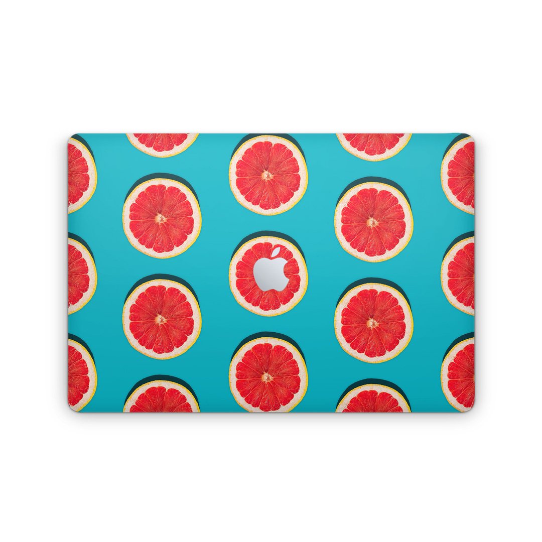 Grapefruit Slice - Macbook Skin