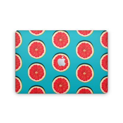 Grapefruit Slice - Macbook Skin