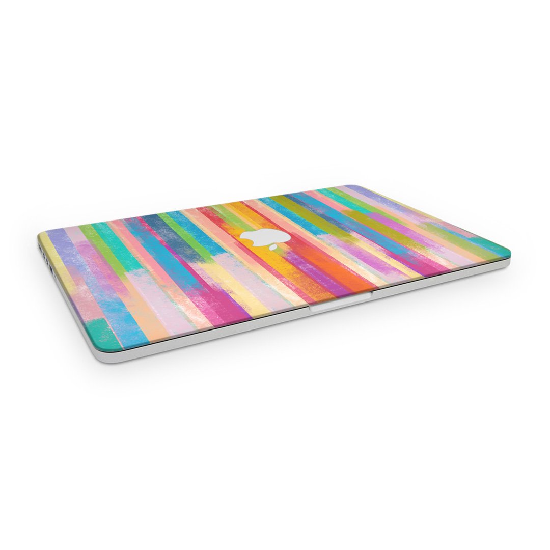Happy Stripes - Macbook Skin