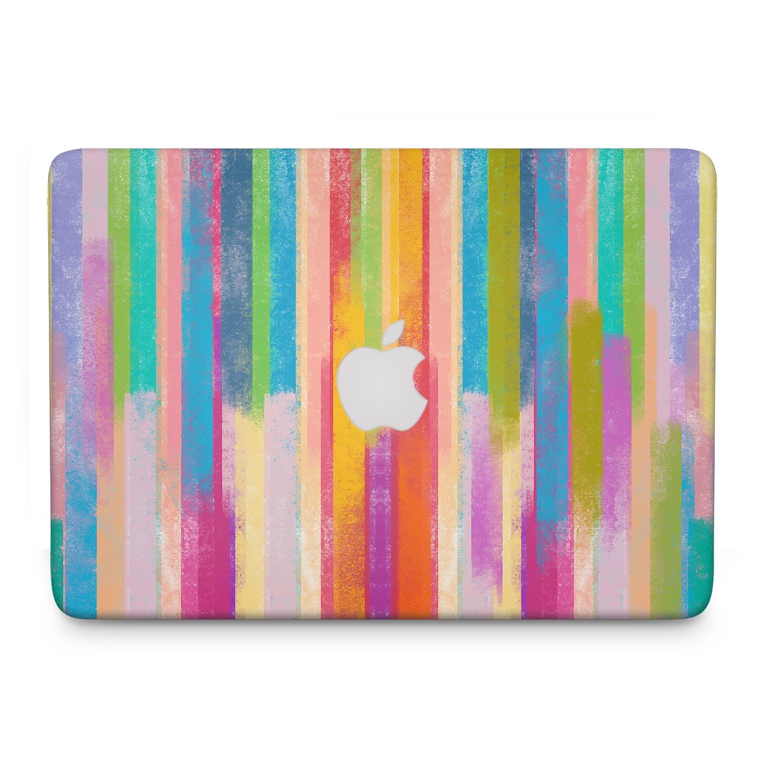 Happy Stripes - Macbook Skin