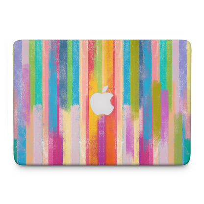 Happy Stripes - Macbook Skin