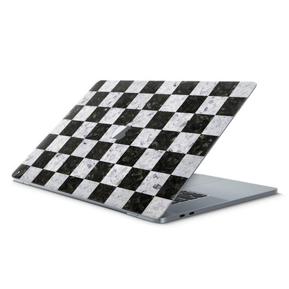 Marble Square Geometric - Macbook Skin