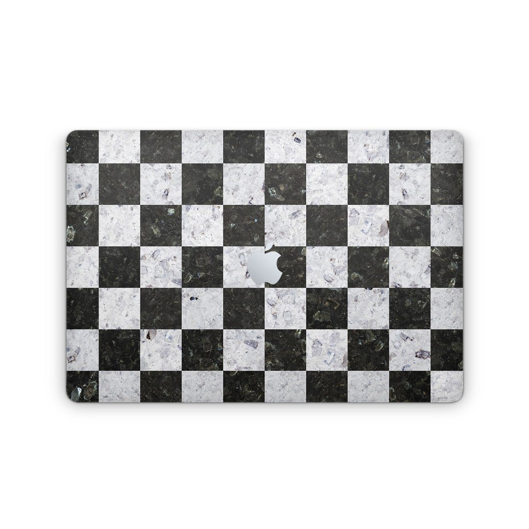 Marble Square Geometric - Macbook Skin
