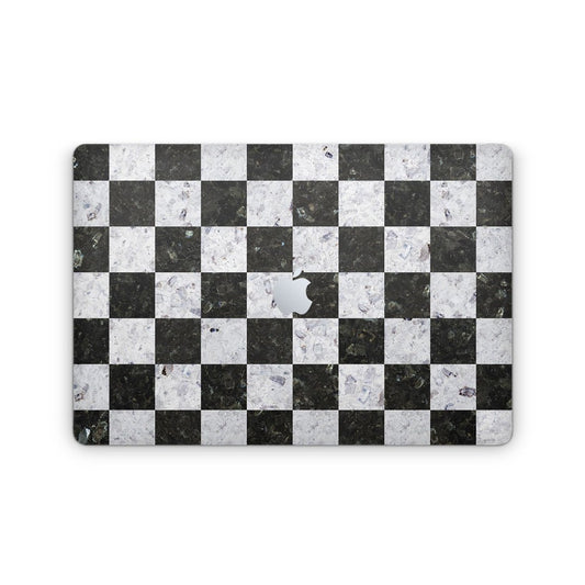 Marble Square Geometric - Macbook Skin