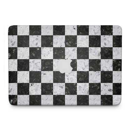 Marble Square Geometric - Macbook Skin