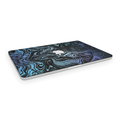 Watercolor Midnight Marble - Macbook Skin