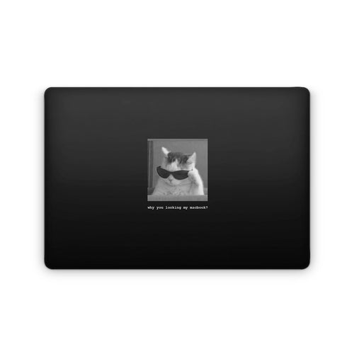 Meme Cat - Macbook Skin