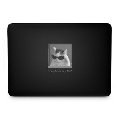 Meme Cat - Macbook Skin