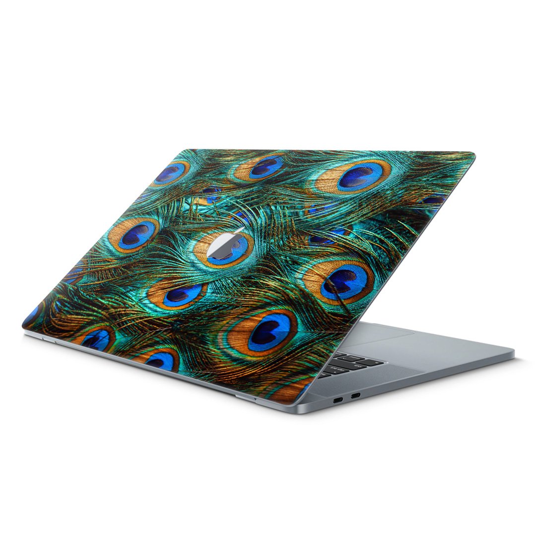 Peacock Feather - Macbook Skin