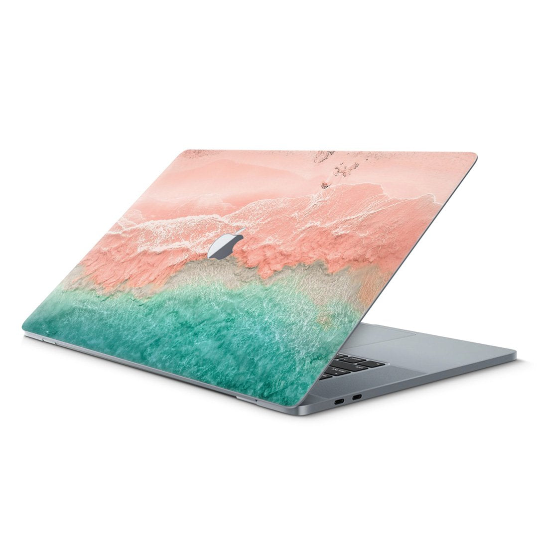 Pink Beach - Macbook Skin