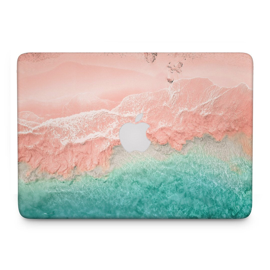 Pink Beach - Macbook Skin
