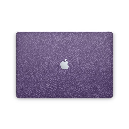 Purple Leather - Macbook Skin