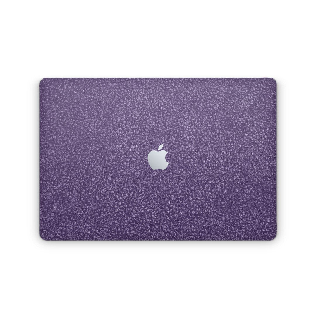 Purple Leather - Macbook Skin