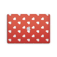 Thumbnail for Red Hearts Random - Macbook Skin