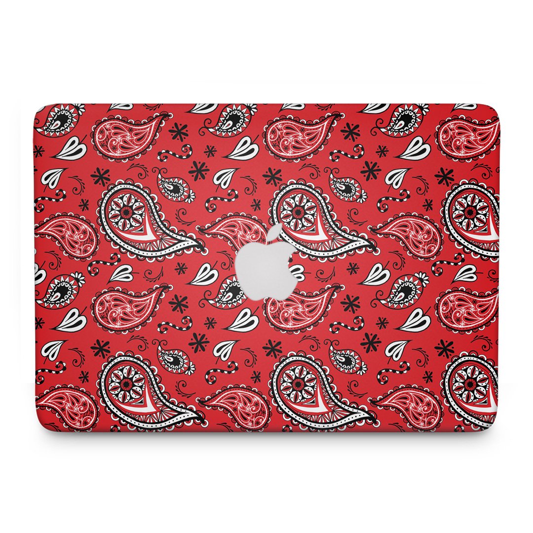Red Bandana - Macbook Skin