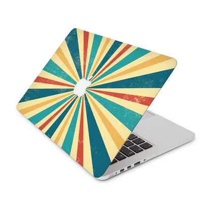 Retro Sunburst - Macbook Skin