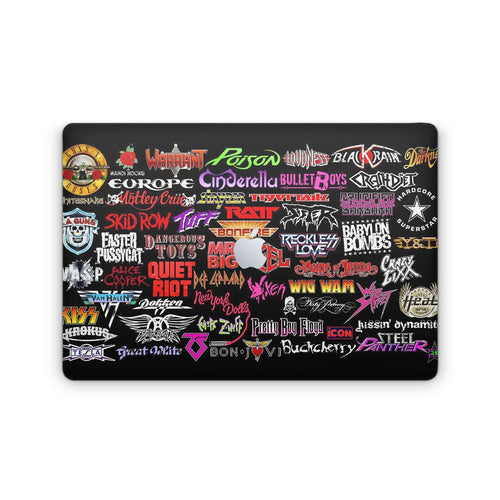 Rock Bands - Macbook Skin