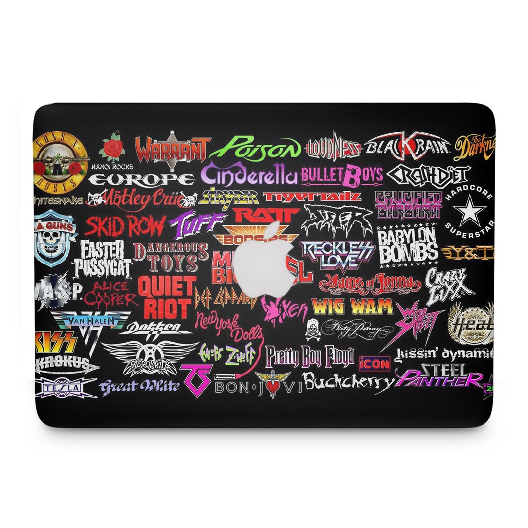 Rock Bands - Macbook Skin
