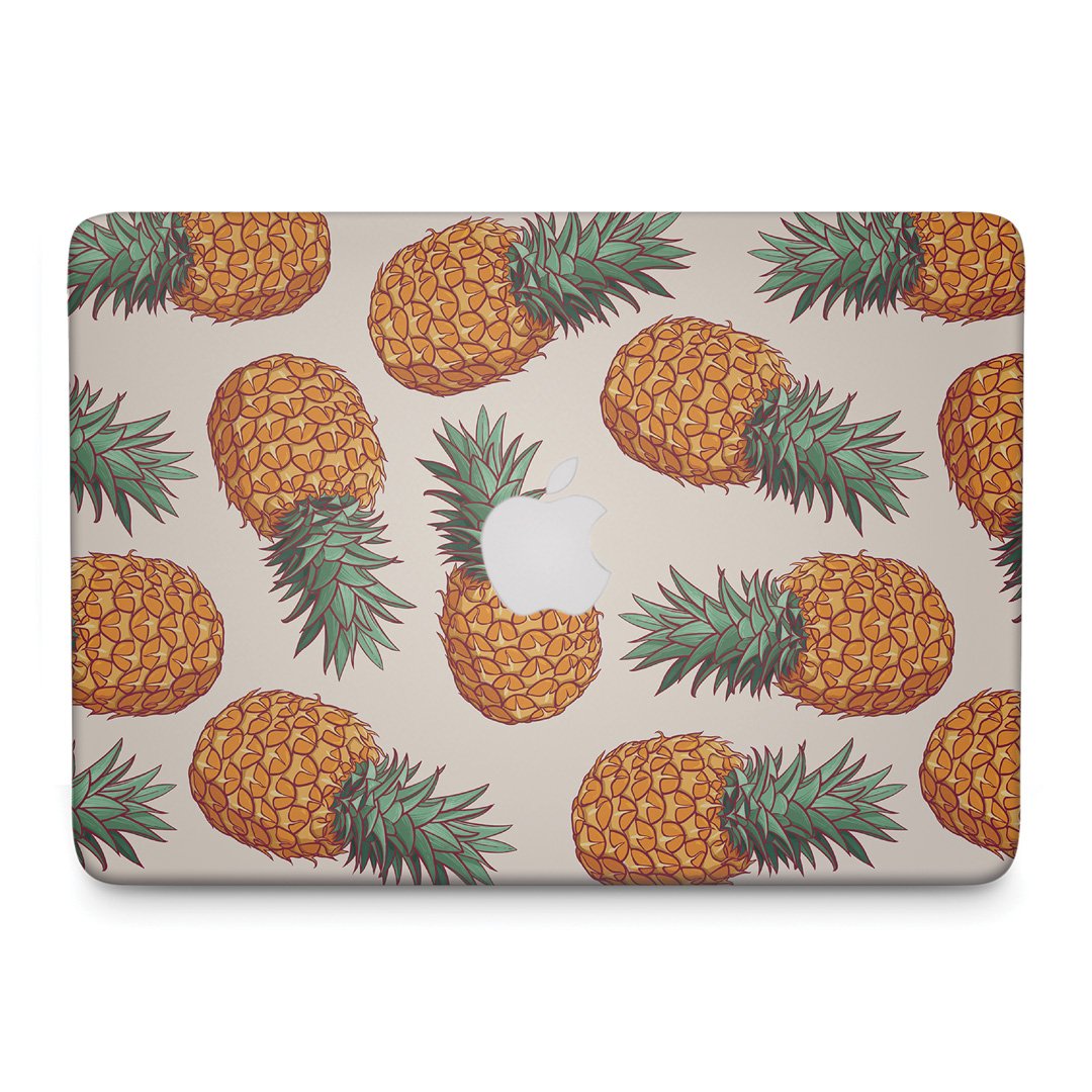 Real Pineapples Summer - Macbook Skin