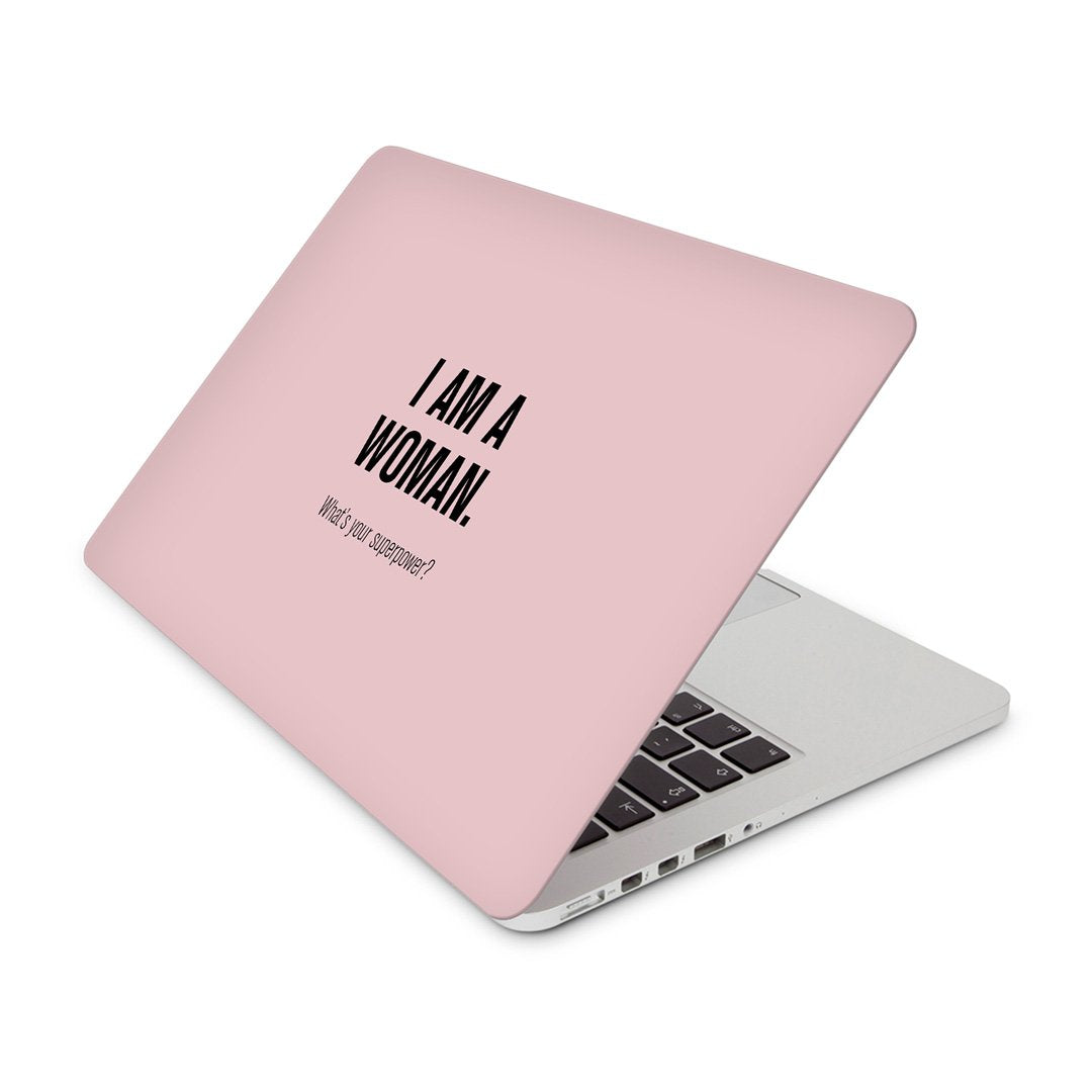 Superpower Woman - Macbook Skin