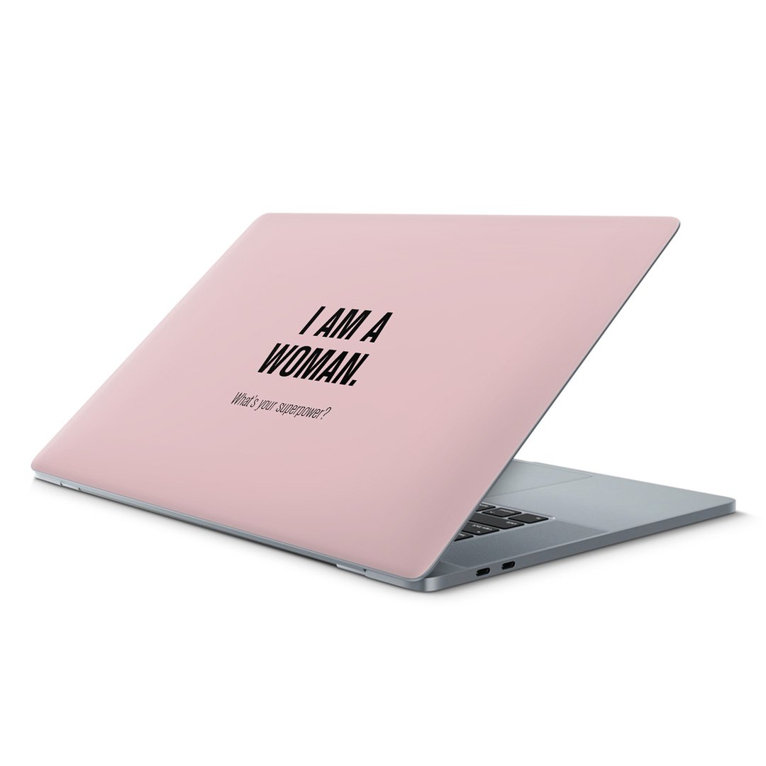Superpower Woman - Macbook Skin