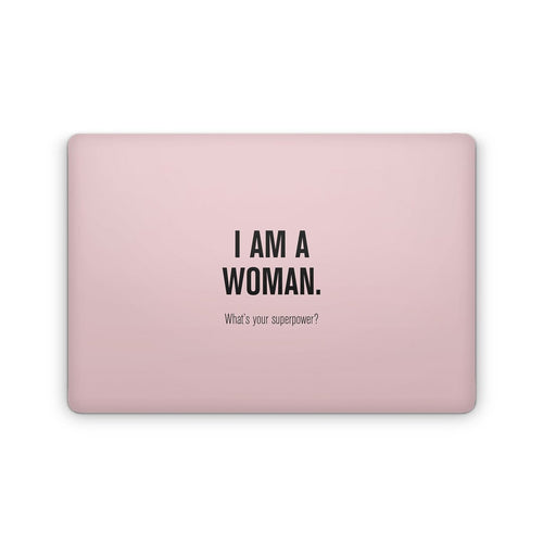 Superpower Woman - Macbook Skin