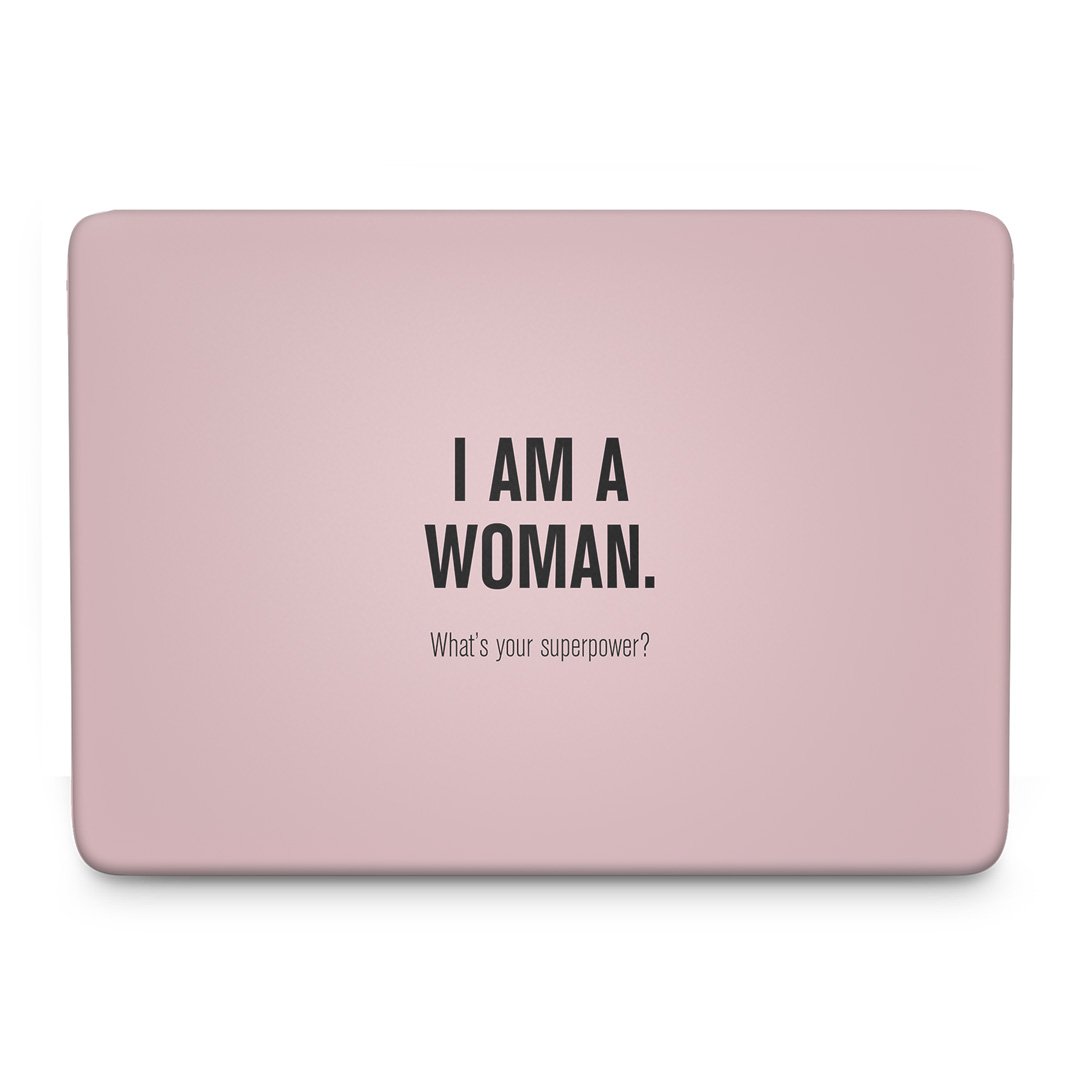 Superpower Woman - Macbook Skin