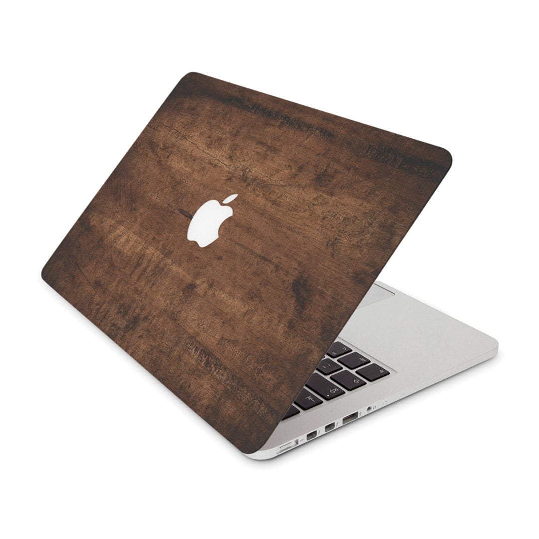 Dark Wood - Macbook Skin