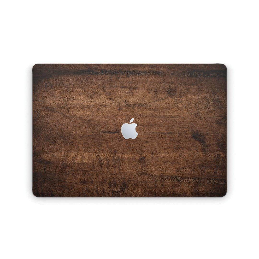 Dark Wood - Macbook Skin