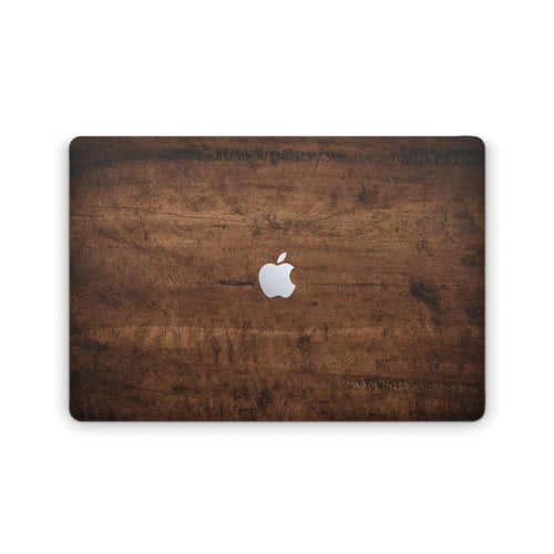 Dark Wood - Macbook Skin