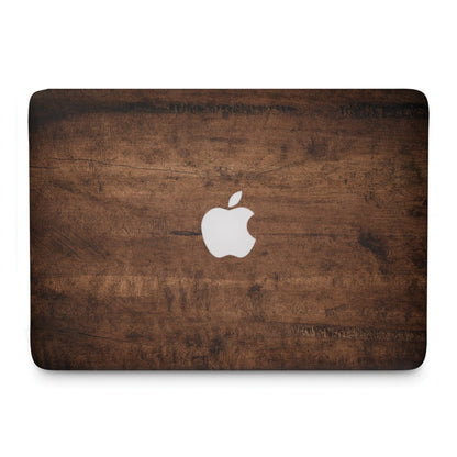 Dark Wood - Macbook Skin