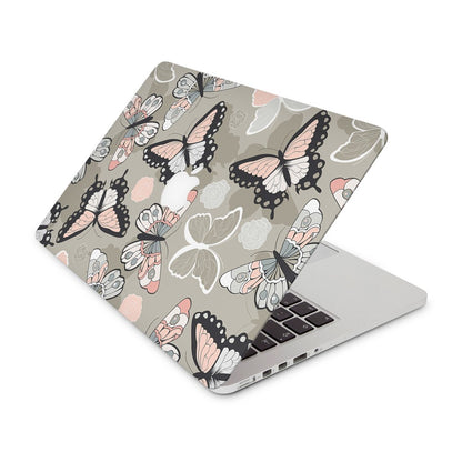 Butterflies Boho - Macbook Skin