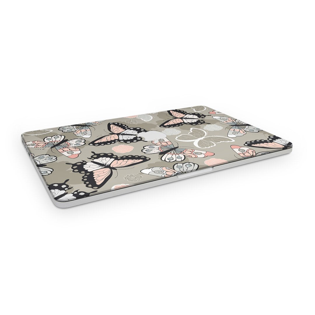 Butterflies Boho - Macbook Skin