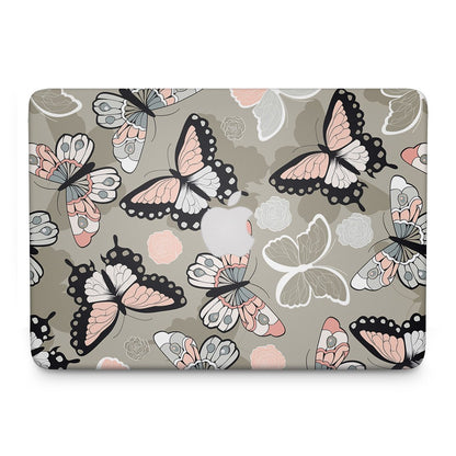 Butterflies Boho - Macbook Skin