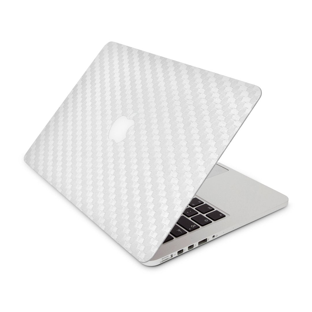 Carbon White - Macbook Skin
