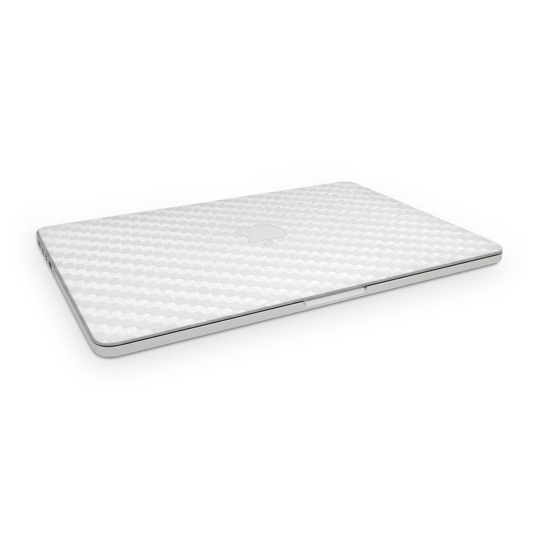 Carbon White - Macbook Skin
