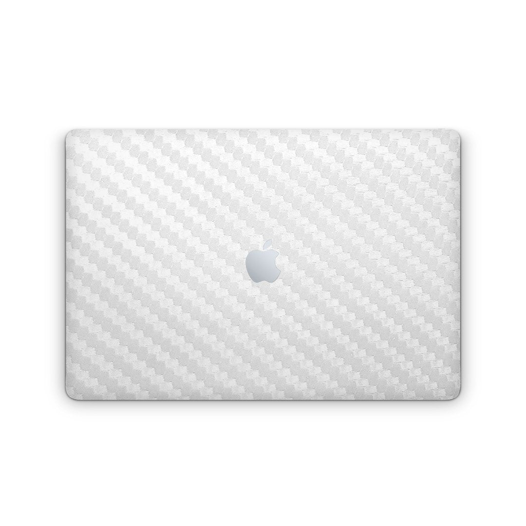 Carbon White - Macbook Skin